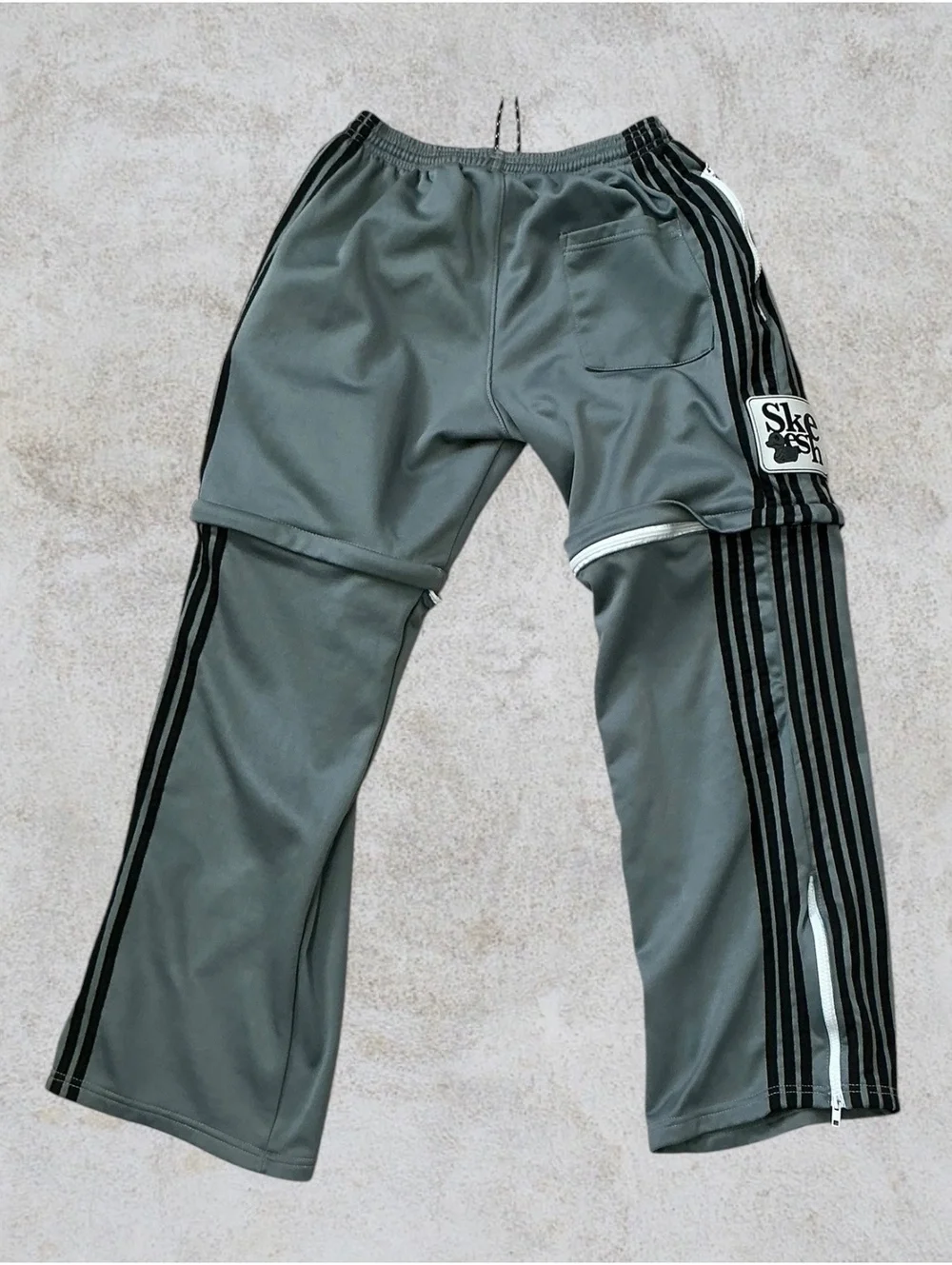 Skeesh V2 Skids Cool Grey Convertible Track Pants